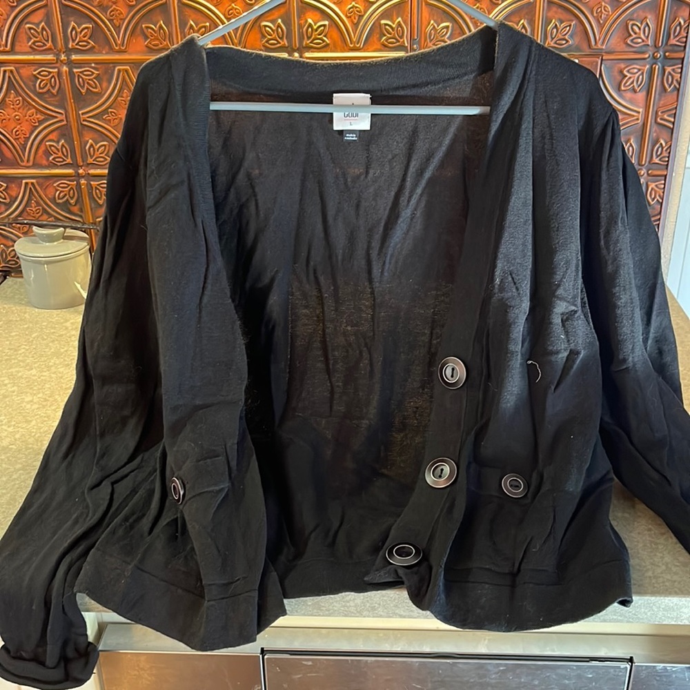 Black Cardigan Cabi brand